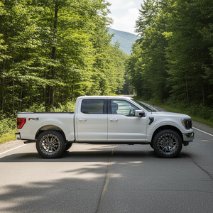 22X12 Fuel 1PC D680 REBEL RIMS - MATTE GUNMETAL BLACK BEAD RING 6X135