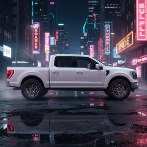 20X9 Fuel 1PC D680 REBEL RIMS - MATTE GUNMETAL BLACK BEAD RING 6X135