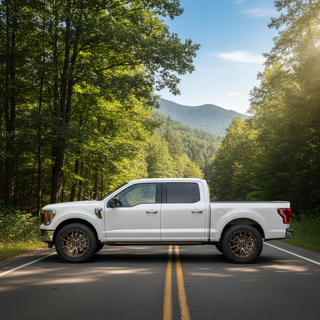 18X9 Fuel 1PC D681 REBEL RIMS - MATTE BRONZE BLACK BEAD RING 6X135