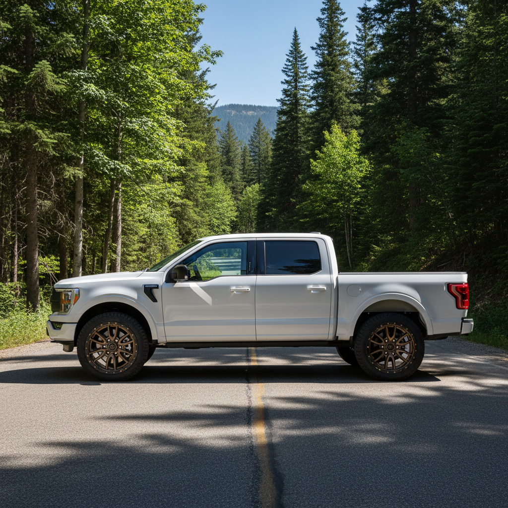 22X10 Fuel 1PC D681 REBEL RIMS - MATTE BRONZE BLACK BEAD RING 6X135