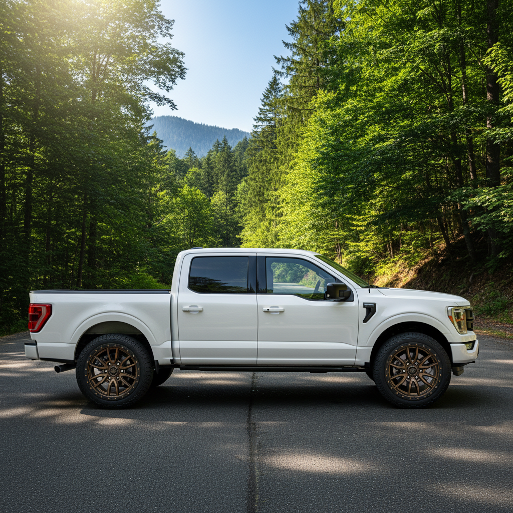 17X9 Fuel 1PC D681 REBEL RIMS - MATTE BRONZE BLACK BEAD RING 6X135