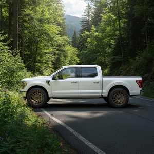 20X9 Fuel 1PC D681 REBEL RIMS - MATTE BRONZE BLACK BEAD RING 6X135