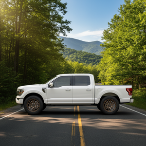 18X9 Fuel 1PC D681 REBEL RIMS - MATTE BRONZE BLACK BEAD RING 6X135