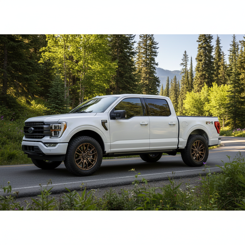 20X10 Fuel 1PC D681 REBEL RIMS - MATTE BRONZE BLACK BEAD RING 6X135