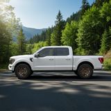 17X9 Fuel 1PC D681 REBEL RIMS - MATTE BRONZE BLACK BEAD RING 6X135