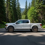 22X12 Fuel 1PC D681 REBEL RIMS - MATTE BRONZE BLACK BEAD RING 6X135