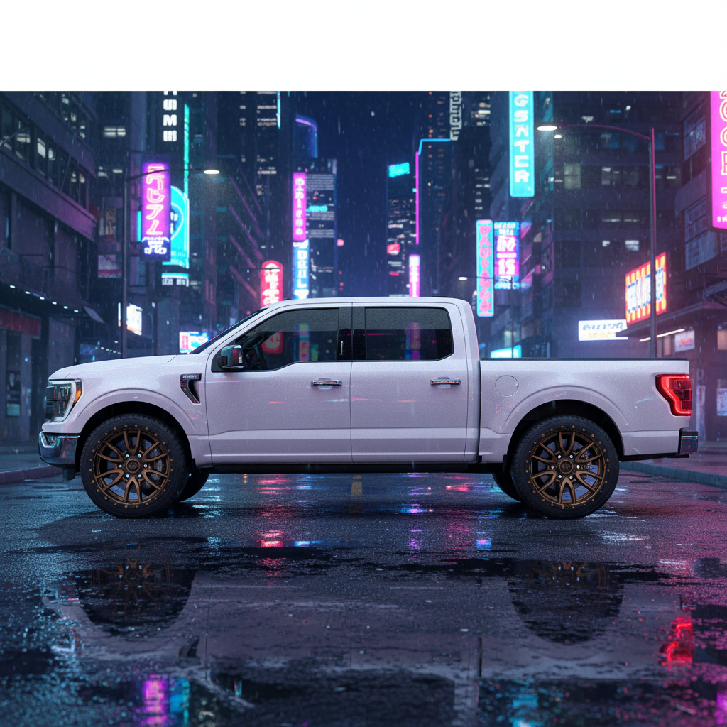 22X9 Fuel 1PC D681 REBEL RIMS - MATTE BRONZE BLACK BEAD RING 6X135