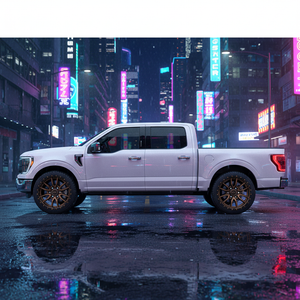 22X9 Fuel 1PC D681 REBEL RIMS - MATTE BRONZE BLACK BEAD RING 6X135