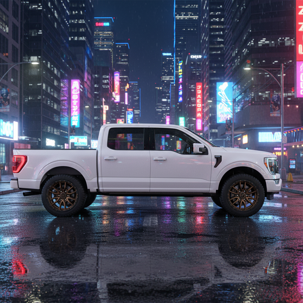 20X10 Fuel 1PC D681 REBEL RIMS - MATTE BRONZE BLACK BEAD RING 6X135