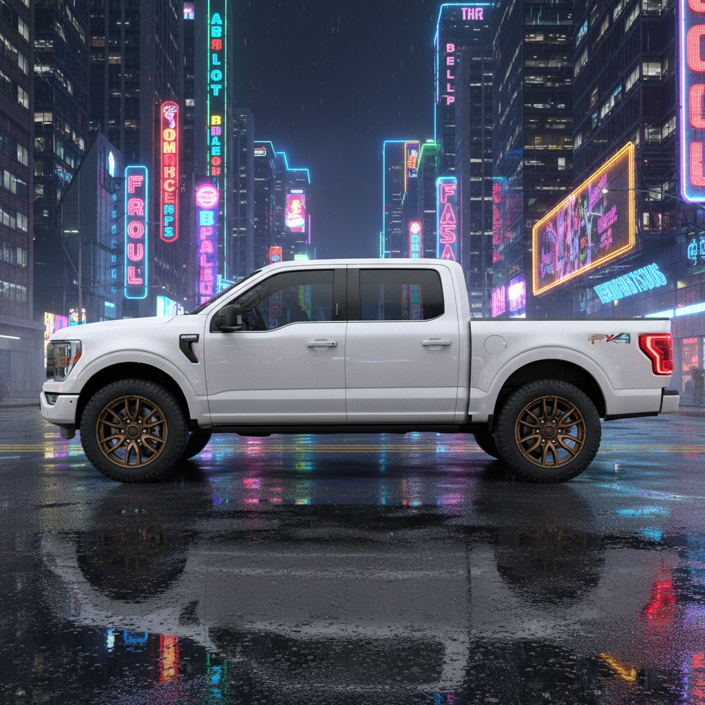 18X9 Fuel 1PC D681 REBEL RIMS - MATTE BRONZE BLACK BEAD RING 6X135