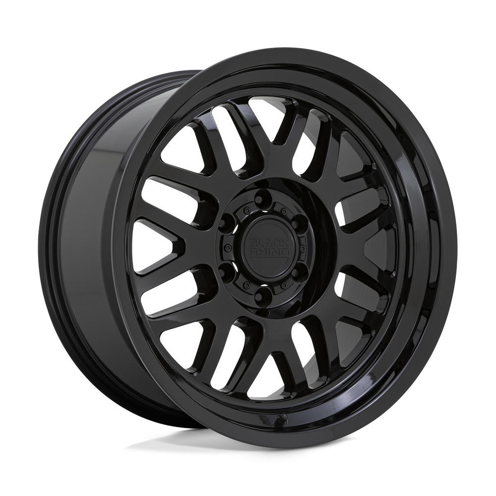 18" Black Rhino Hard Alloys DELTA GLOSS BLACK 6X139.7