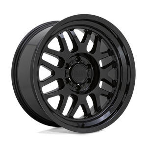 18" Black Rhino Hard Alloys DELTA GLOSS BLACK 5X127