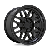 20" Black Rhino Hard Alloys DELTA GLOSS BLACK 5X127
