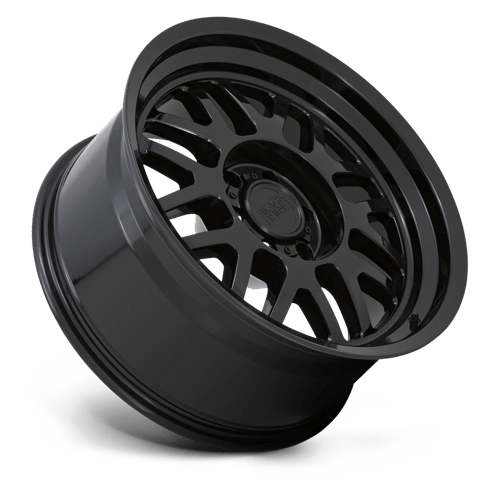 17" Black Rhino Hard Alloys DELTA GLOSS BLACK 5X127