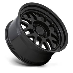 17X9.5 Black Rhino Hard Alloys DELTA GLOSS BLACK 8X165.1