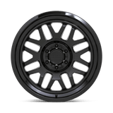 20" Black Rhino Hard Alloys DELTA GLOSS BLACK 5X127