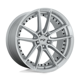 18X8 Niche 1PC M221 DFS GLOSS SILVER MACHINED 5X114.3