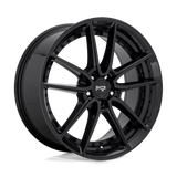 20X10.5 Niche 1PC M223 DFS GLOSS BLACK 5X120