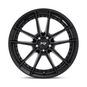 20X10.5 Niche 1PC M223 DFS GLOSS BLACK 5X120