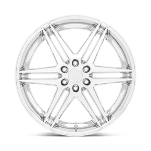 24X10 DUB 1PC S265 DIRTY DOG CHROME 6X139.7