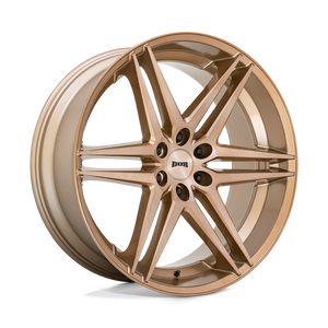 24X10 DUB 1PC S266 DIRTY DOG PLATINUM BRONZE 6X135