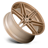 24X10 DUB 1PC S266 DIRTY DOG PLATINUM BRONZE 6X135