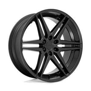 24X10 DUB 1PC S269 DIRTY DOG ALL MATTE BLACK 6X135
