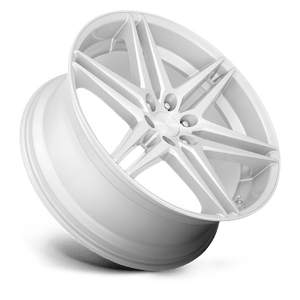 24X10 DUB 1PC S270 DIRTY DOG SILVER W/ BRUSHED FACE 6X139.7