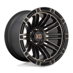 20X9 XD XD846 DOUBLE DEUCE SATIN BLACK W/ DARK TINT 6X139.7