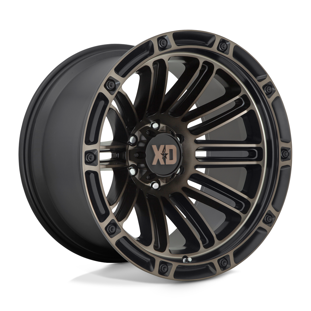 20X9 XD XD846 DOUBLE DEUCE SATIN BLACK W/ DARK TINT 6X139.7