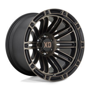 20X9 XD XD846 DOUBLE DEUCE SATIN BLACK W/ DARK TINT 6X139.7
