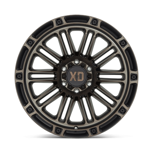 20X10 XD XD846 DOUBLE DEUCE SATIN BLACK W/ DARK TINT 6X139.7