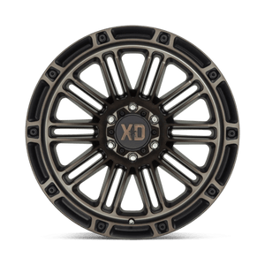 20X10 XD XD846 DOUBLE DEUCE SATIN BLACK W/ DARK TINT 6X139.7