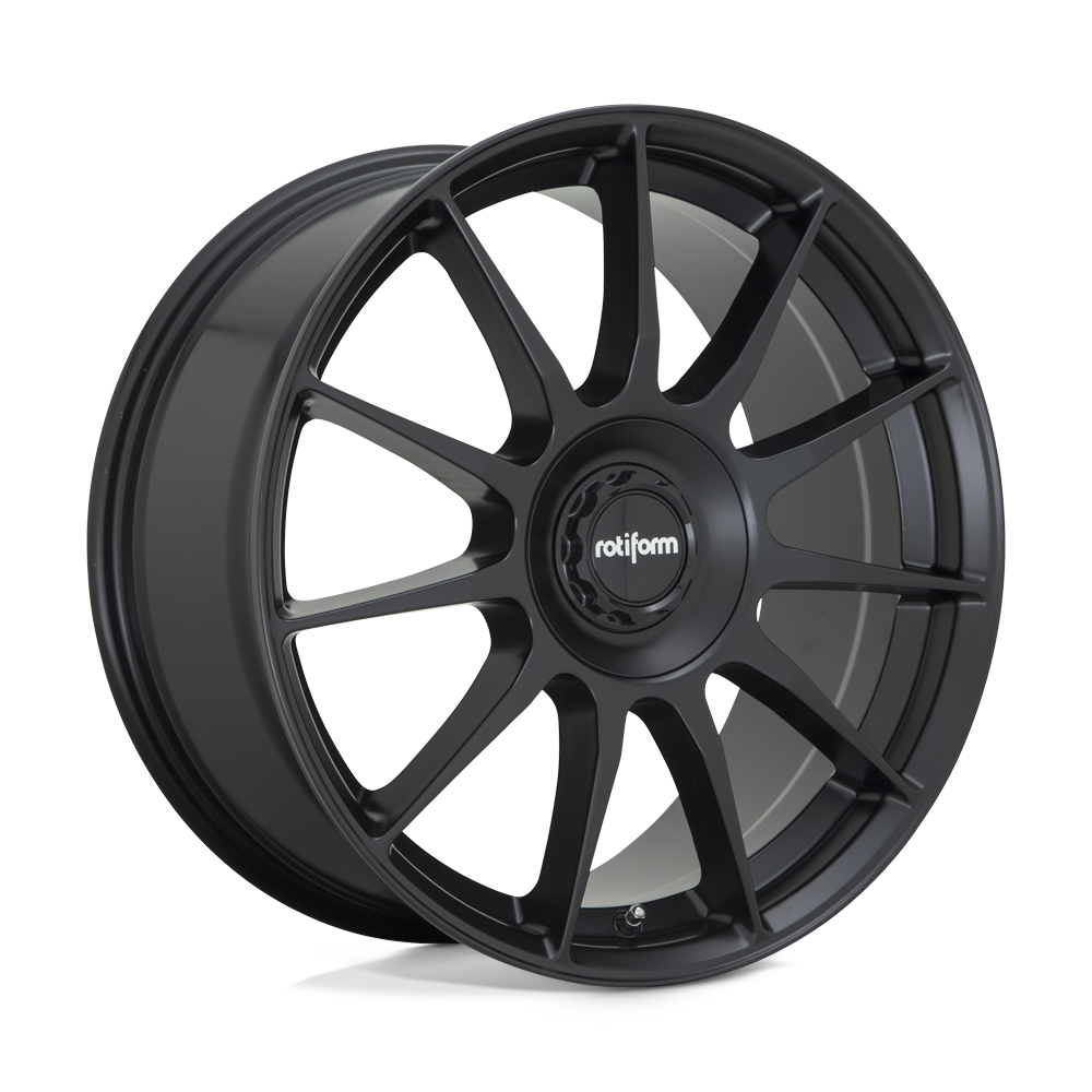 20X8.5 Rotiform R168 DTM SATIN BLACK 5X108/5X114.3