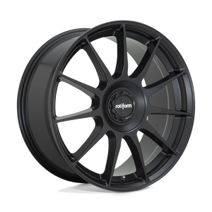 19X8.5 Rotiform R168 DTM SATIN BLACK 5X100/5X112