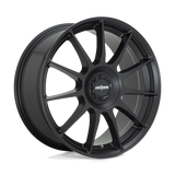 19X8.5 Rotiform R168 DTM SATIN BLACK 5X112
