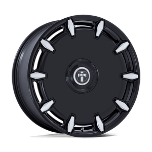 24X9 DUB 1PC DC271 CHEEF GLOSS BLACK MILLED 5X115/5X120