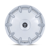 24X9 DUB 1PC DC271 CHEEF SILVER MACHINED 5X115/5X120