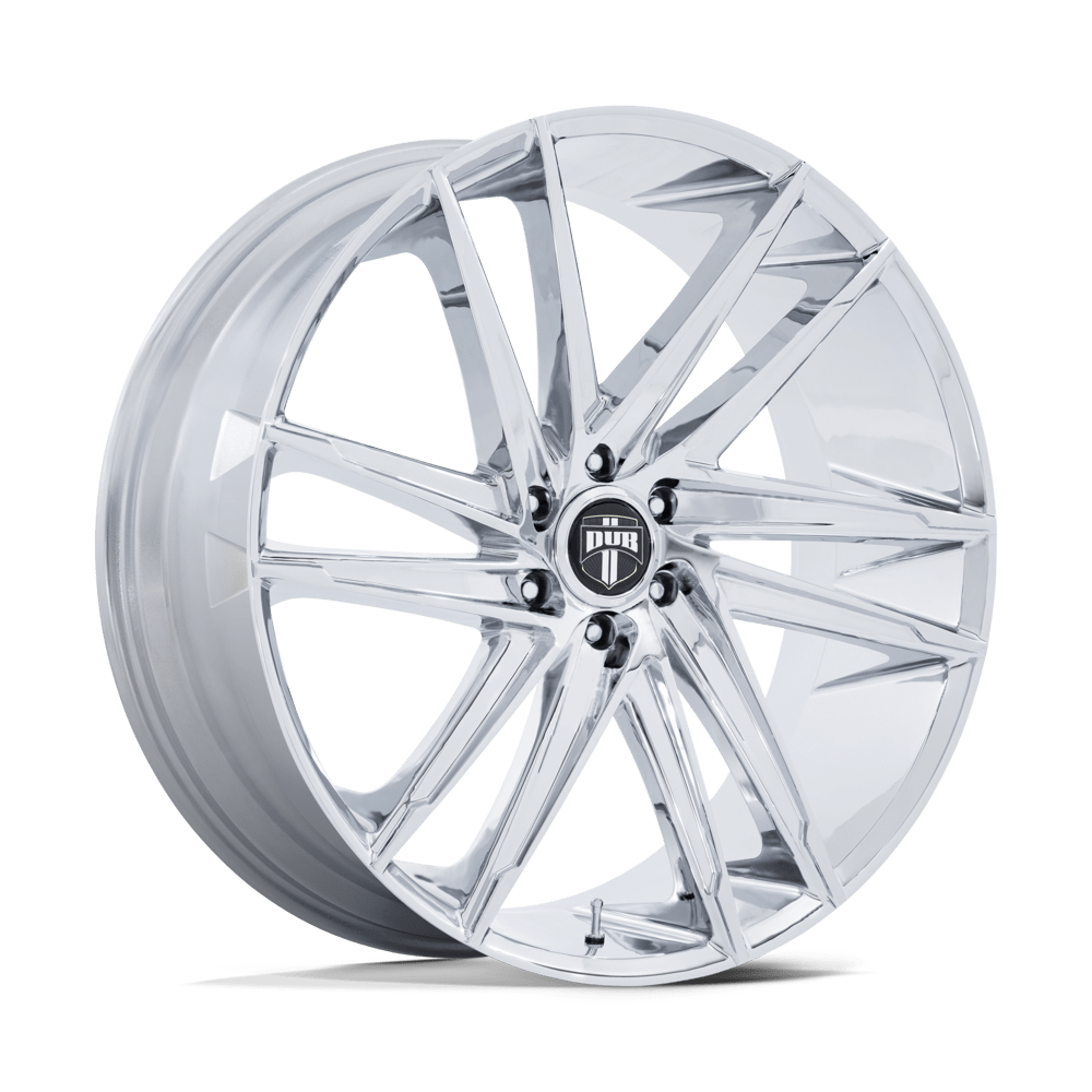 24X10 DUB 1PC DC275 BLAZE CHROME 6X139.7