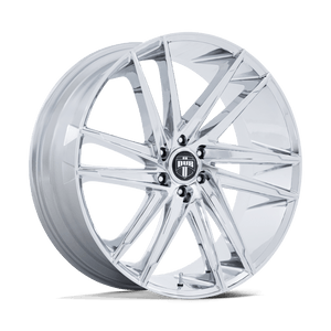 24X10 DUB 1PC DC275 BLAZE CHROME 6X135
