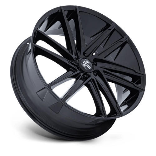 24X10 DUB 1PC DC275 BLAZE GLOSS BLACK 6X135