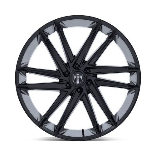 24X10 DUB 1PC DC275 BLAZE GLOSS BLACK 6X135