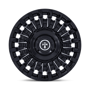 22X9 DUB 1PC DC272 HONCHO GLOSS BLACK MILLED BLANK