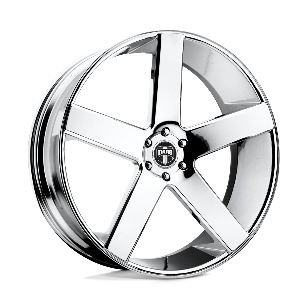 22X8.5 DUB 1PC S115 BALLER CHROME PLATED 5X114.3