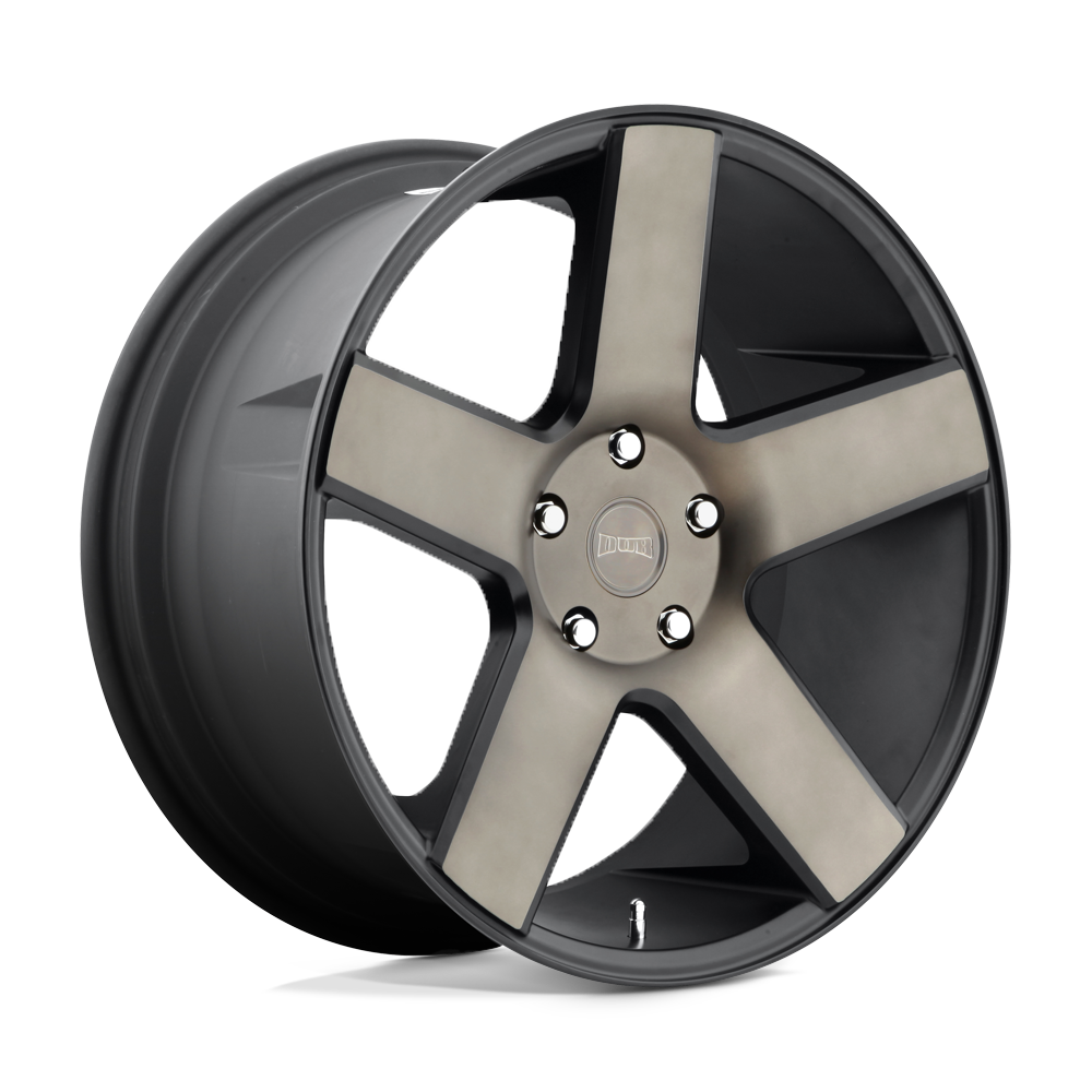 20X9.5 DUB 1PC S116 BALLER MATTE BLACK DOUBLE DARK TINT 6X139.7