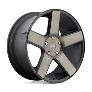 22X9.5 DUB 1PC S116 BALLER MATTE BLACK DOUBLE DARK TINT 5X139.7