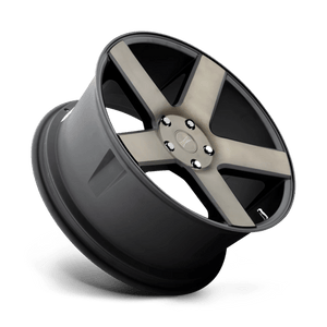 24X10 DUB 1PC S116 BALLER MATTE BLACK DOUBLE DARK TINT 6X139.7