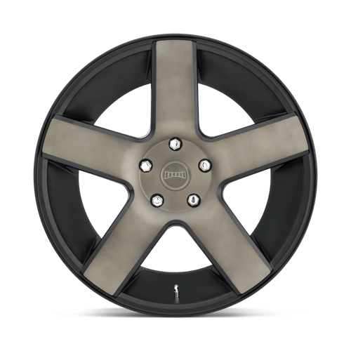 22X9.5 DUB 1PC S116 BALLER MATTE BLACK DOUBLE DARK TINT 6X139.7