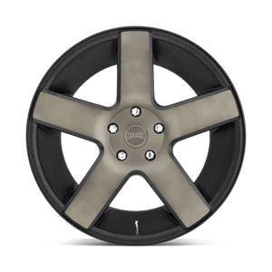 22X9.5 DUB 1PC S116 BALLER MATTE BLACK DOUBLE DARK TINT 6X139.7