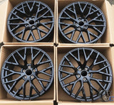 22” Wheels Fit Audi Q7 2017–2025 |  OE Style Rims |  Gloss Black |  Set of 4